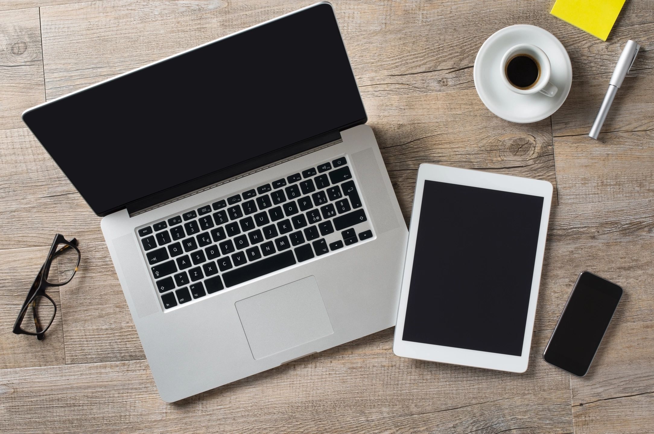 A laptop that is being used to create a Google Business Profile